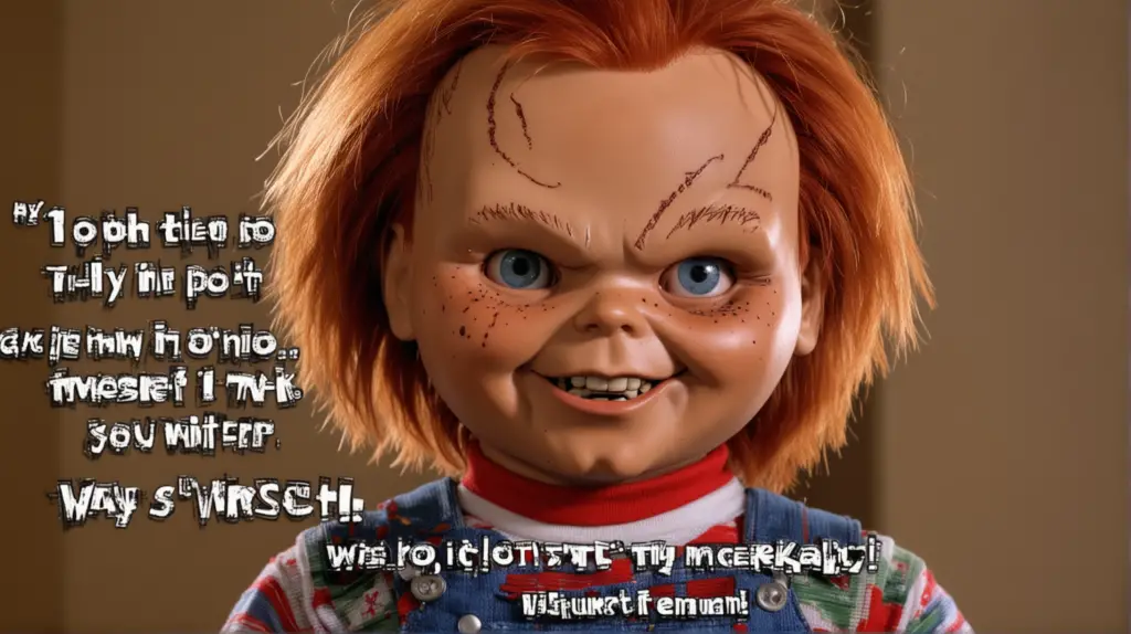 Chucky Pick Up Lines