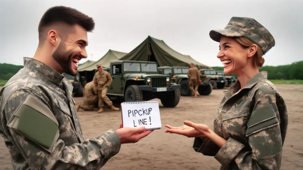 Army Pick Up Lines